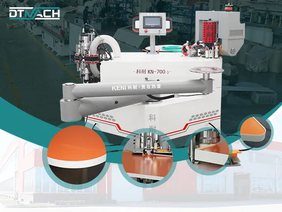 Auto Edge Bander Woodworking Automatic Curve and Straight Edge Banding Machine Wood Edge Trimmer